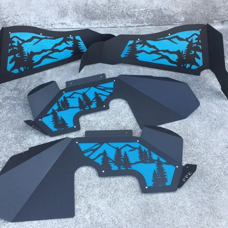 Mountain Scene Front Inner Fenders