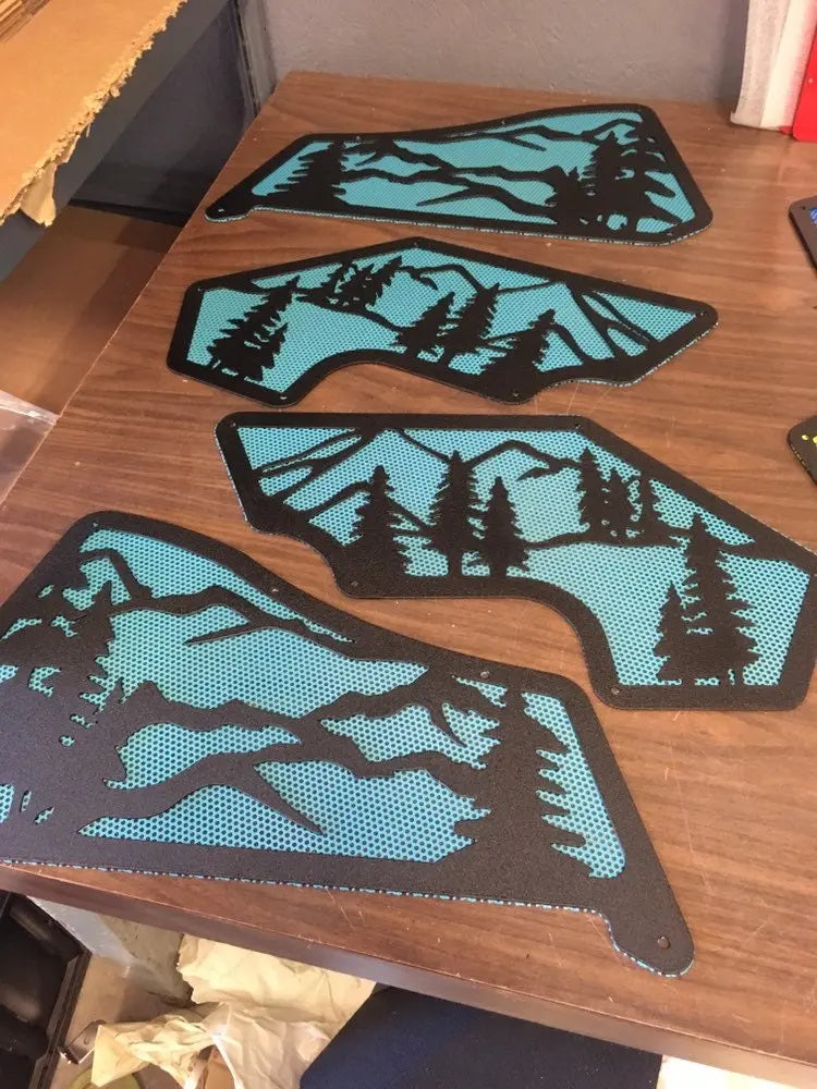 Mountain Scene Front Inner Fenders