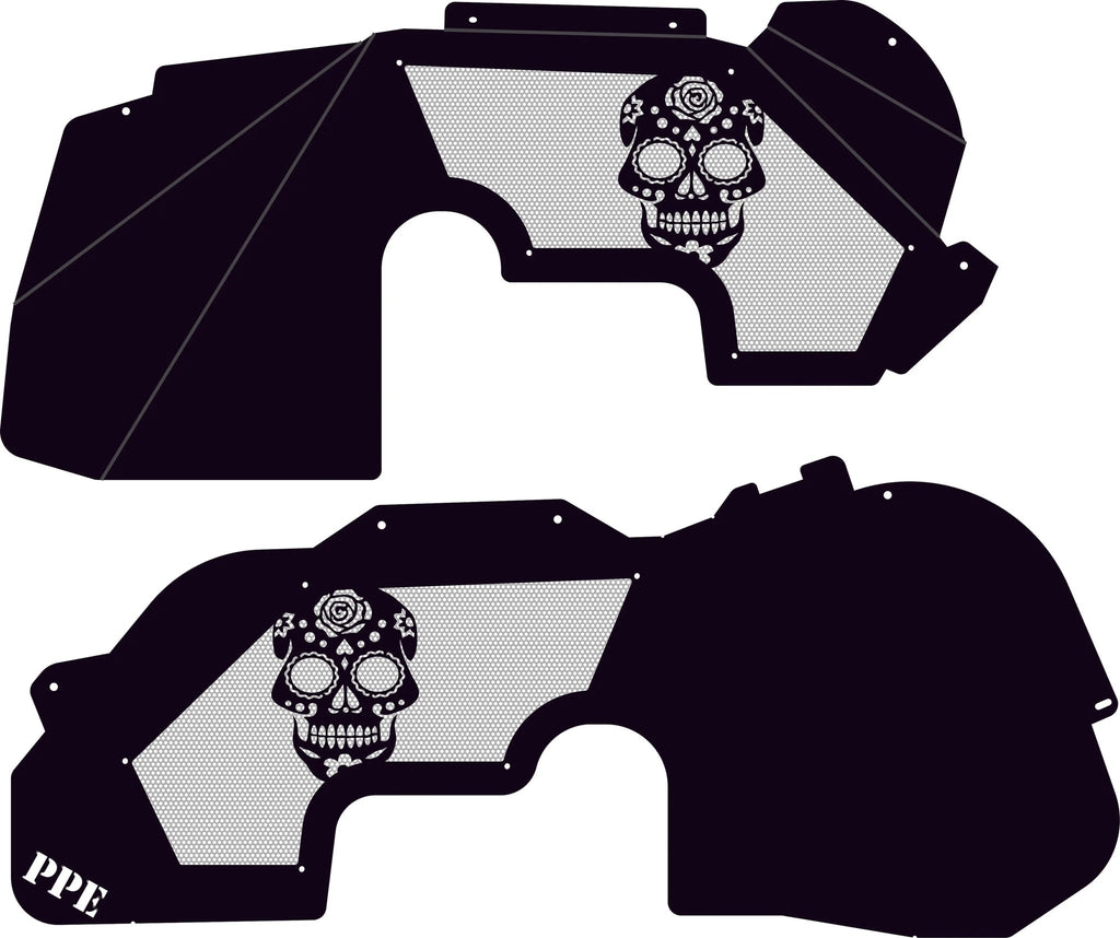 Sugar Skull Front Inner Fenders