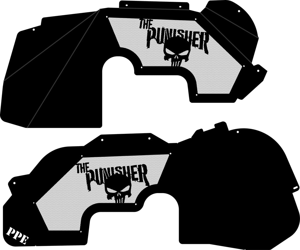 Tattered Flag Rear Inner Fenders