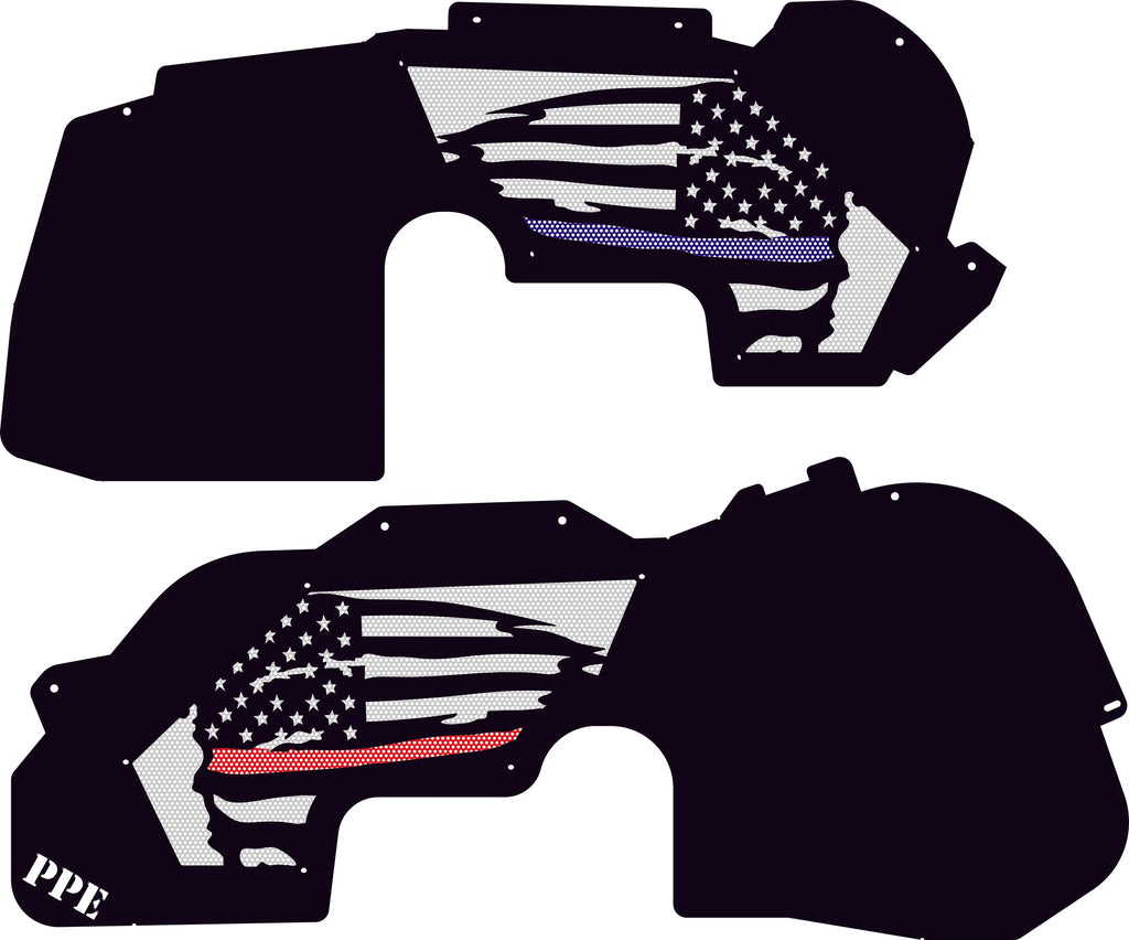 Thin Line Front Flag Inner Fenders