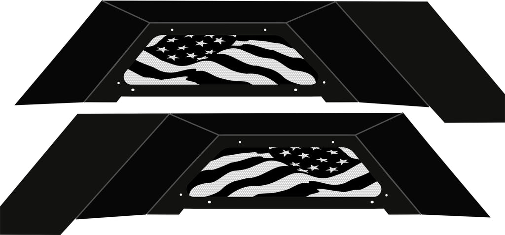 Waving Flag JT Rear Inner Fenders PPE Offroad