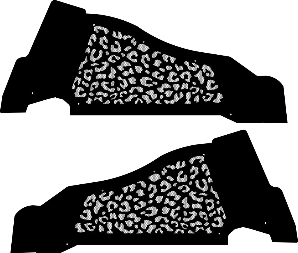 Cheetah Print JK Rear Inner Fenders PPE Offroad