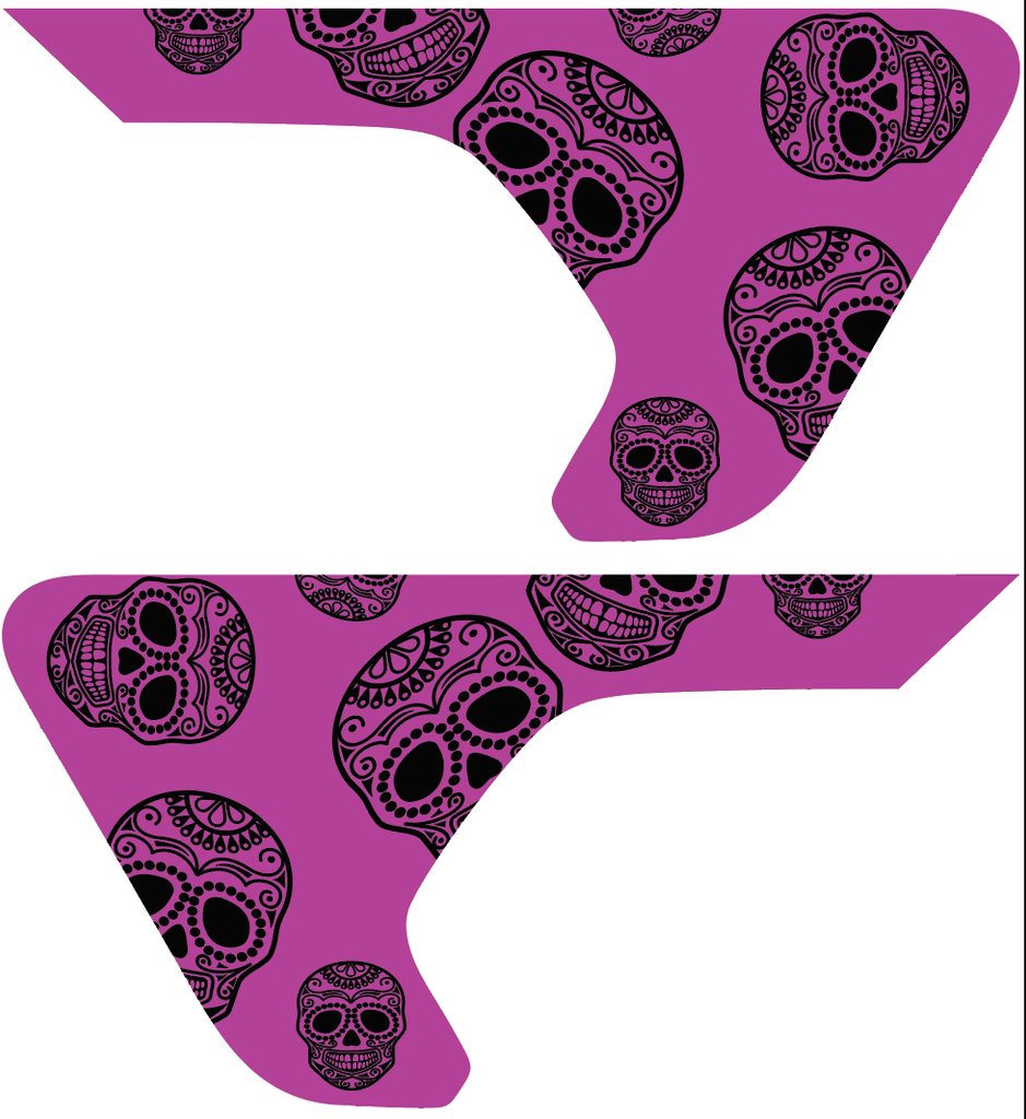 Custom Design 2pc Vinyl Fender Decal