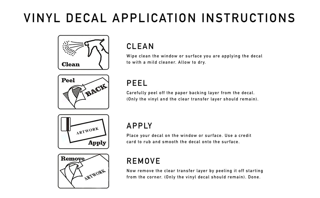 Custom Design Rear Window Decal