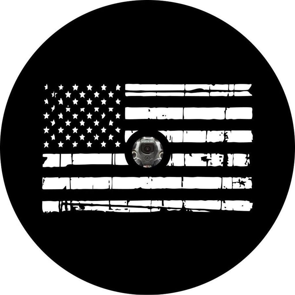Distressed American Flag (ANY COLOR)