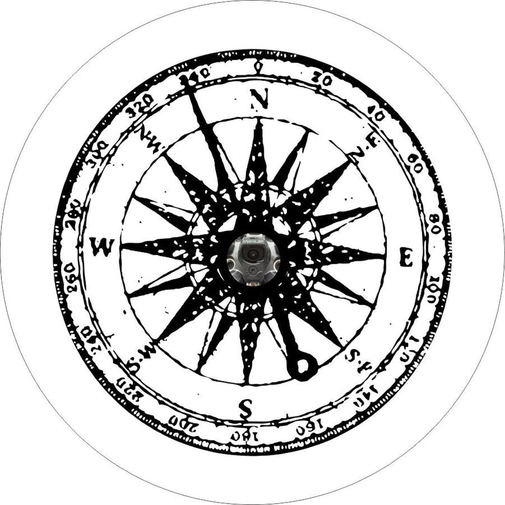 Distressed Detailed Compass