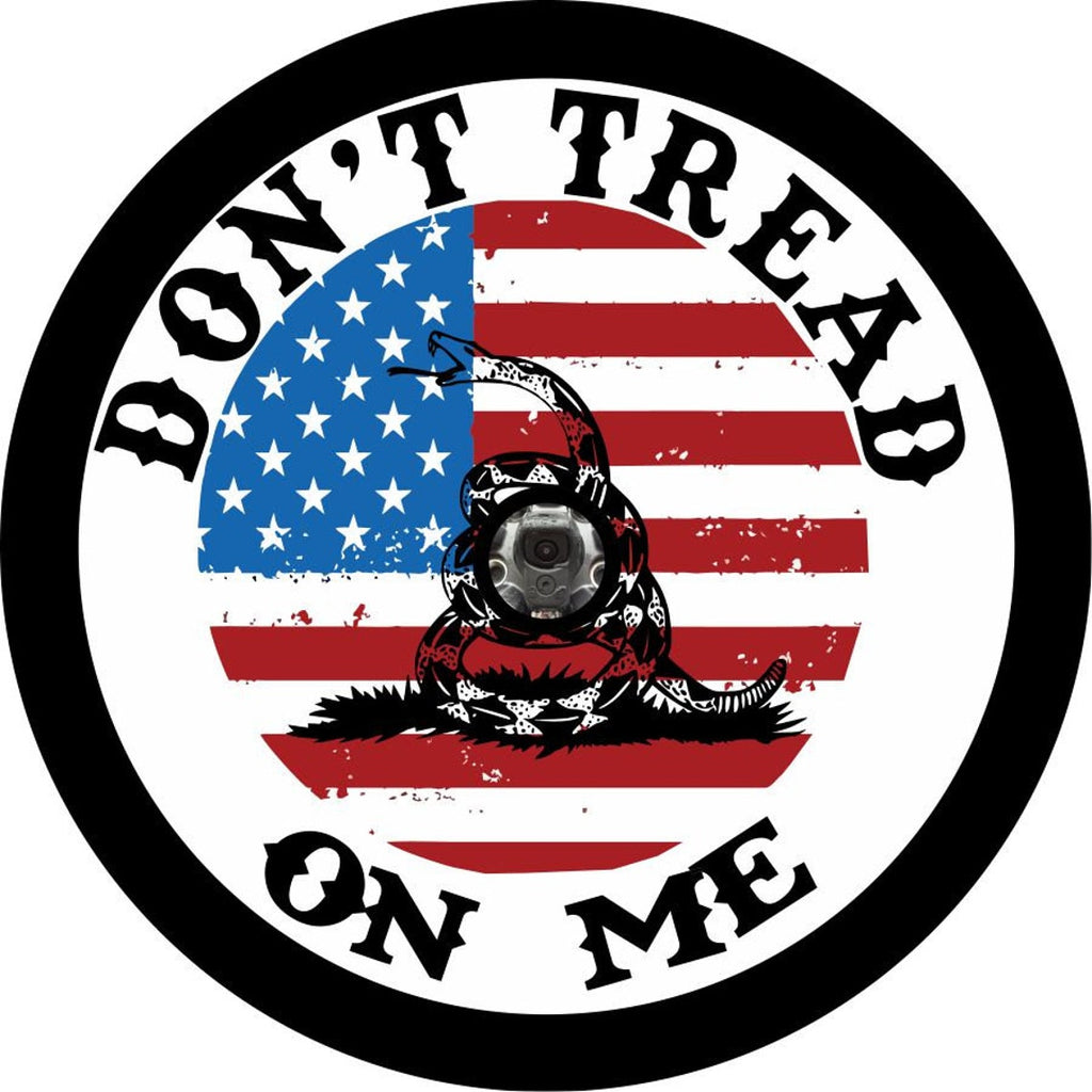 Don't Tread on Me American Flag - Current Rattlesnake
