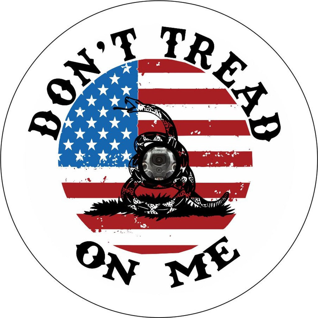 Don't Tread on Me American Flag - Current Rattlesnake
