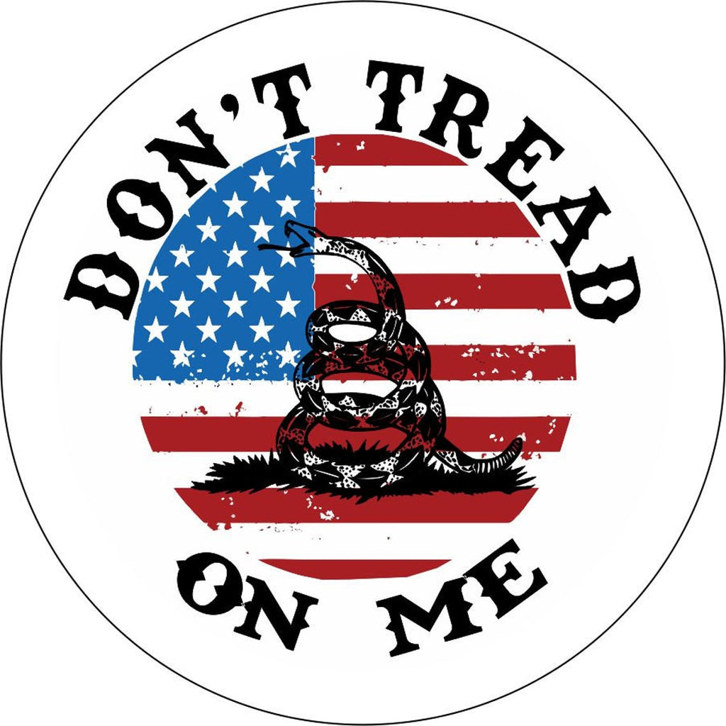 Don't Tread on Me American Flag - Current Rattlesnake