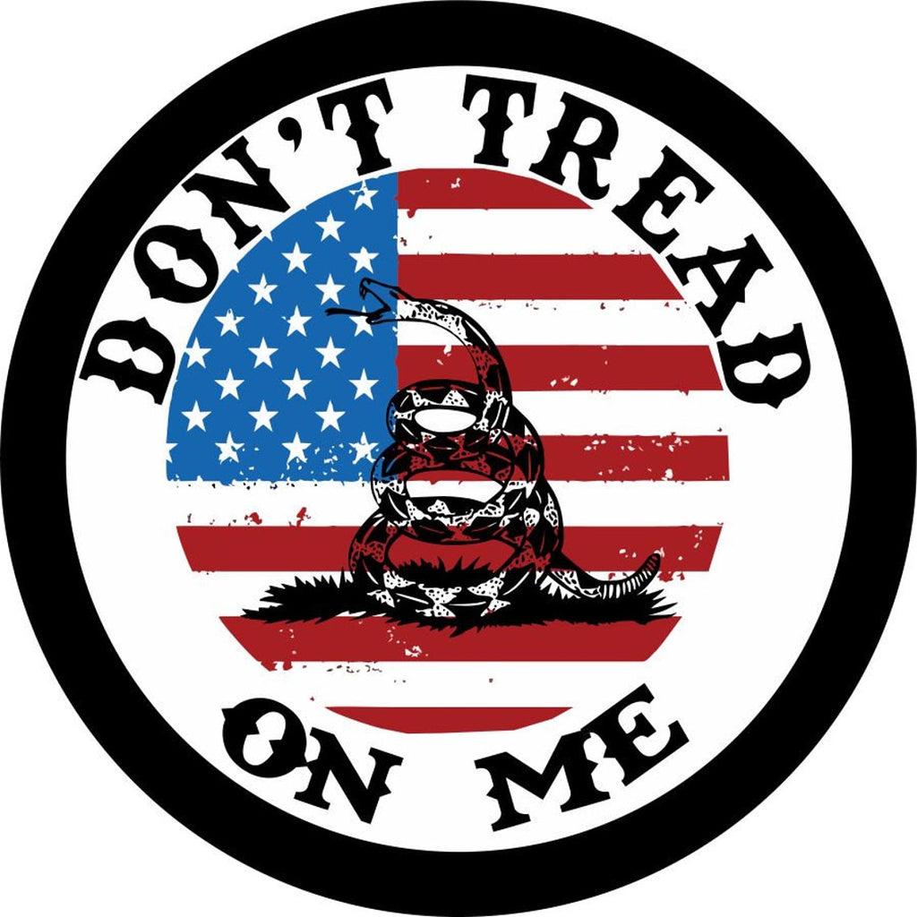 Don't Tread on Me American Flag - Current Rattlesnake