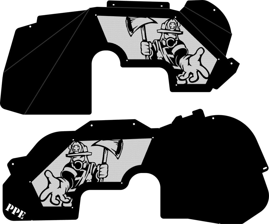 Fire Fighter front inner fenders PPE Offroad