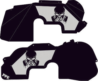 Gas Mask front inner fenders PPE Offroad