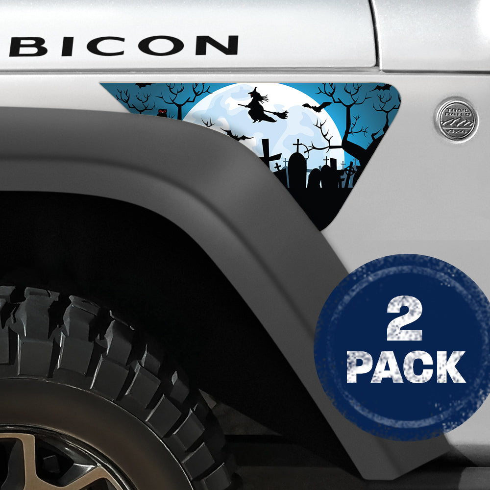 Graveyard Shift 2pc Vinyl Fender Decal