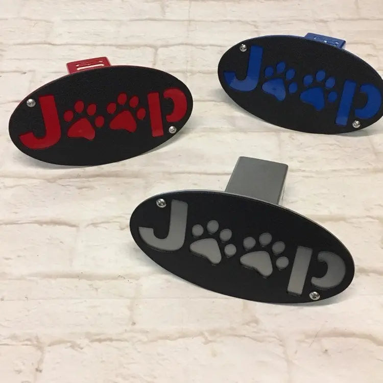 J 🐾 P paw print Hitch Cover PPE Offroad