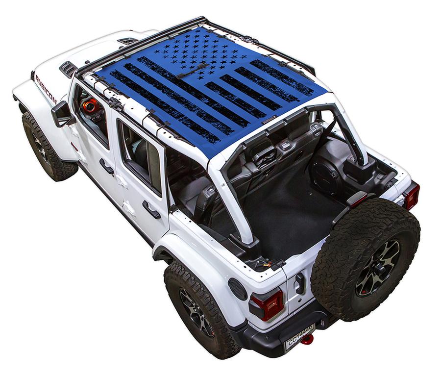 SPIDERWEB SHADE JL4D TACTICAL FLAG DISTRESSED