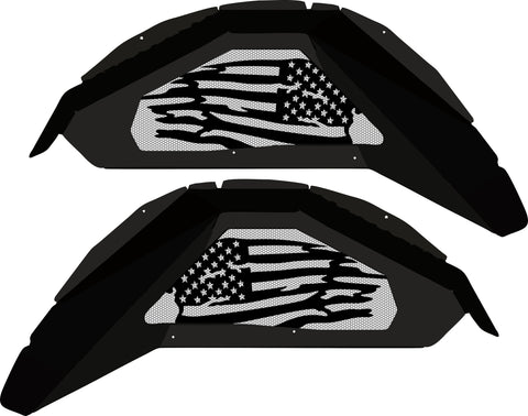 Tattered Flag Rear Inner Fenders