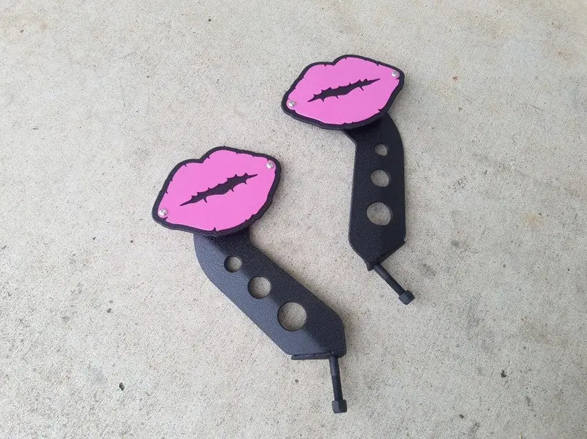 Juicy Lips hinge mount side mirrors for Wrangler & Gladiator PPE Offroad