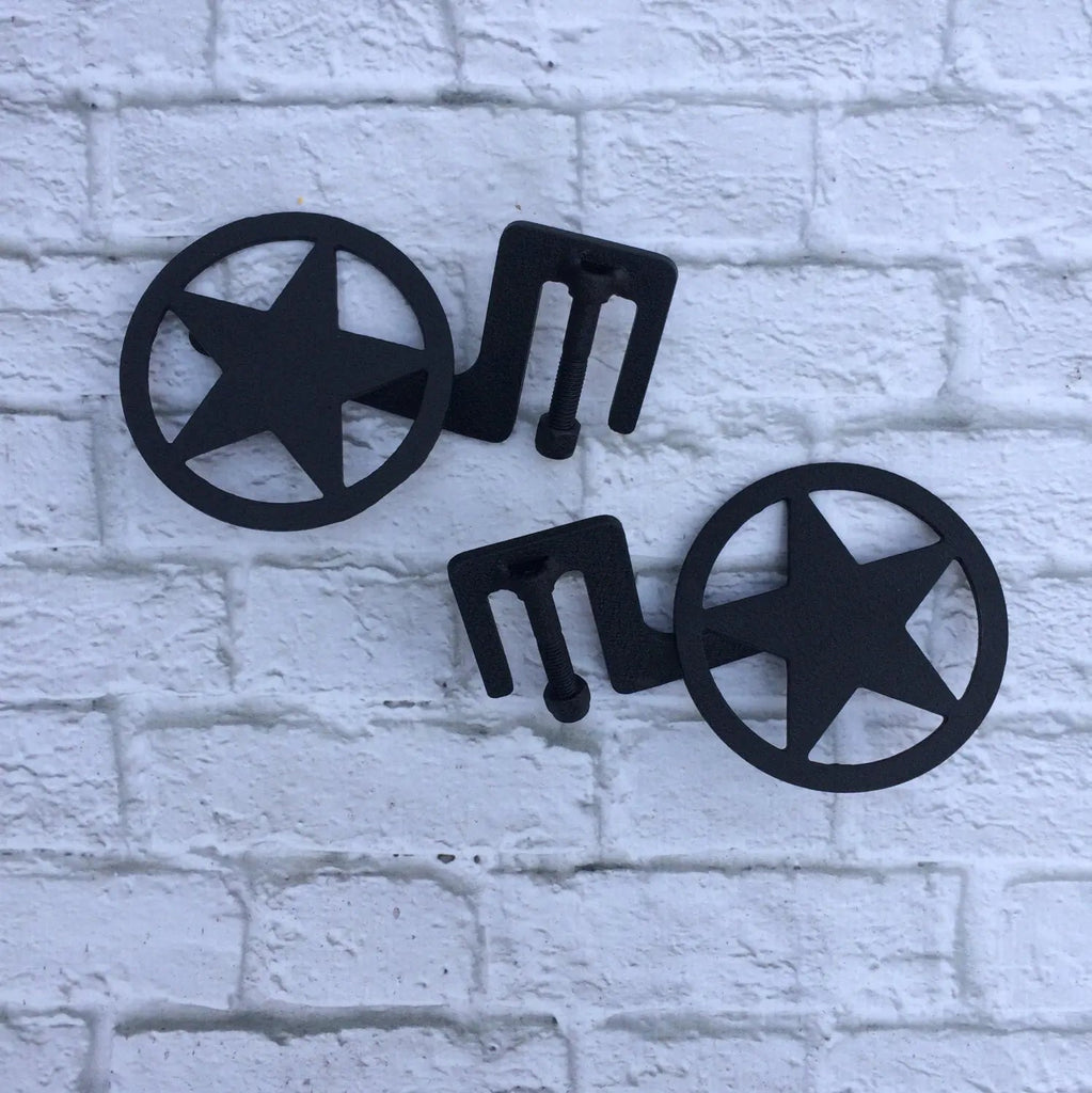 Oscar Mike Star foot pegs for Wrangler & Gladiator PPE Offroad