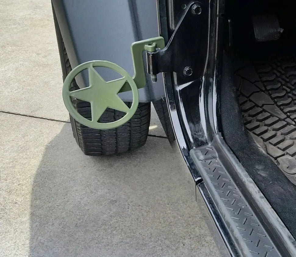 Oscar Mike Star foot pegs for Wrangler & Gladiator PPE Offroad