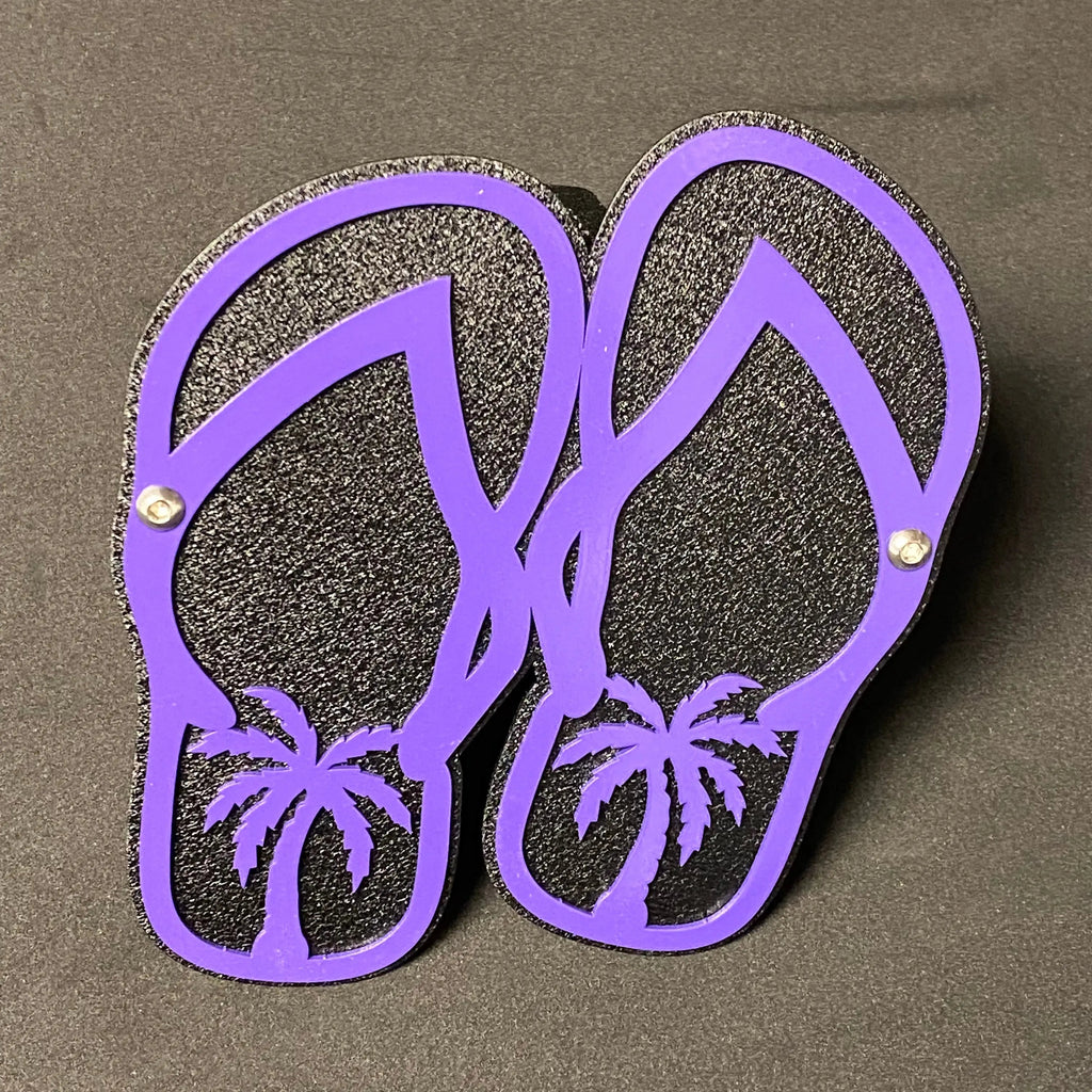 Palm tree flip flop Hitch Cover PPE Offroad