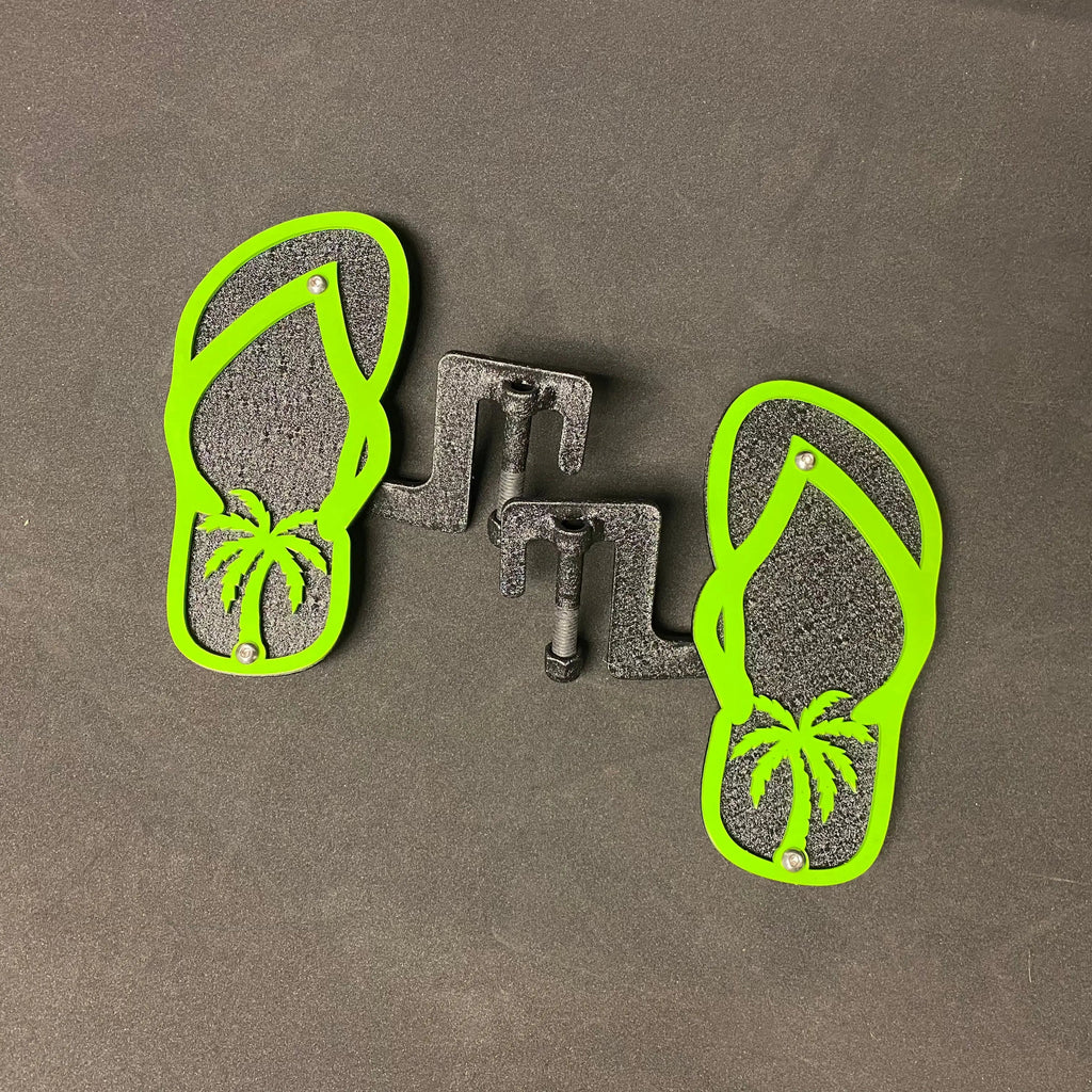 Palm tree flip flop foot pegs for Wrangler & Gladiator PPE Offroad
