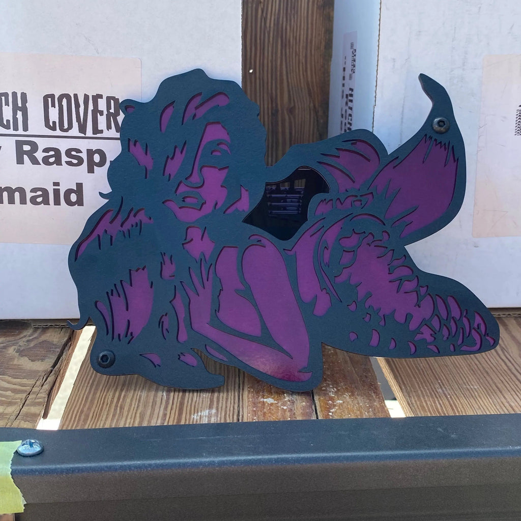 Pin up style Mermaid Hitch Cover PPE Offroad
