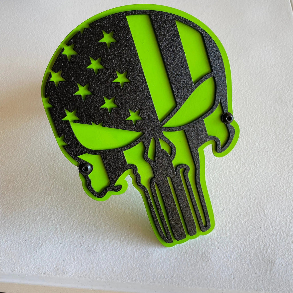 Punisher with Flag Hitch Cover PPE Offroad