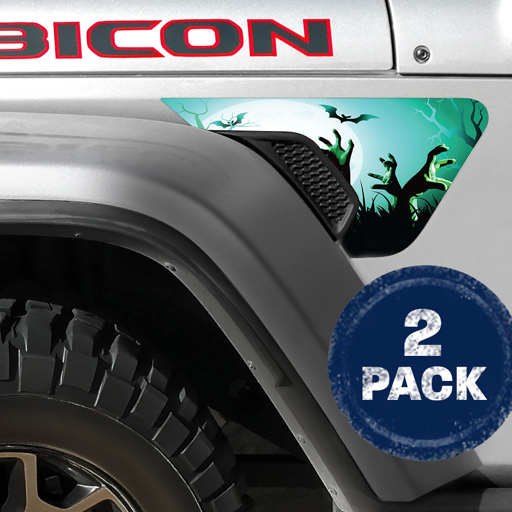 Reaching Out 2pc Vinyl Fender Decal
