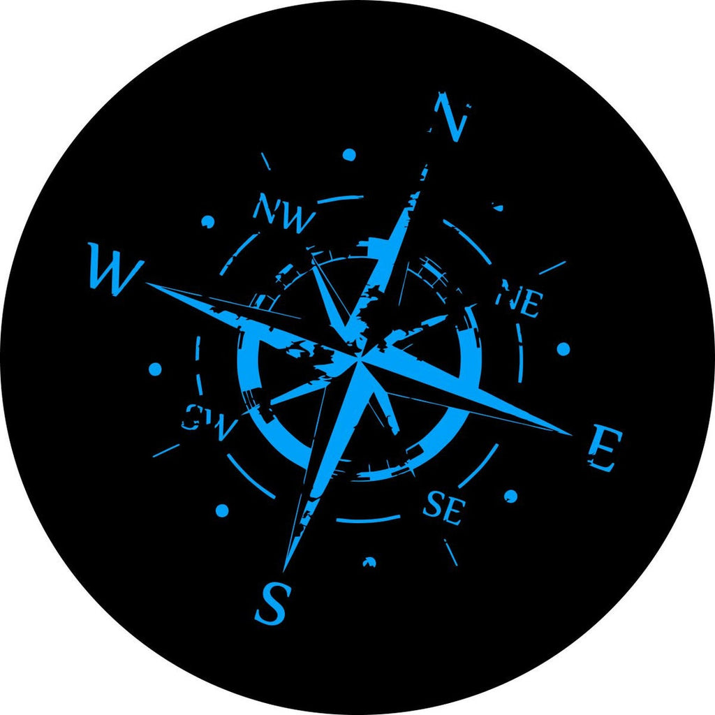 Simple Distressed Compass Design