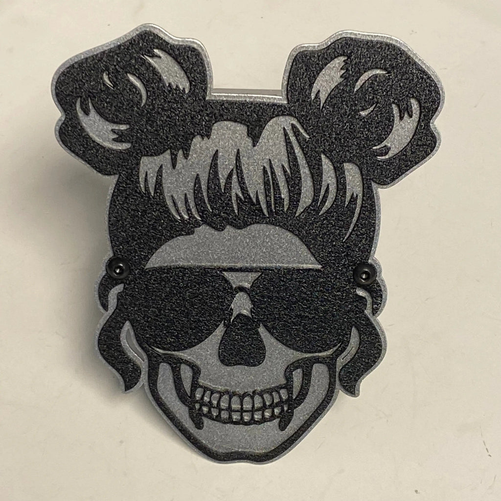 Skeleton Girl Hitch Cover PPE Offroad