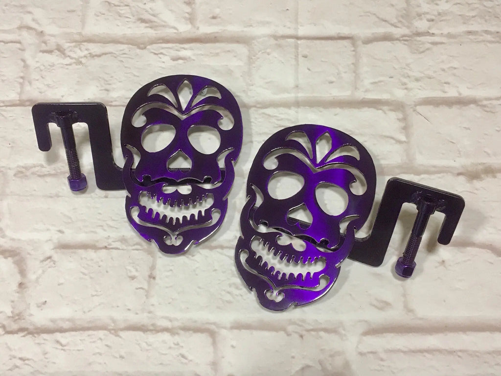 Sugar Skulls foot pegs PPE Offroad