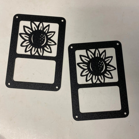 Sunflower Tail Light Covers