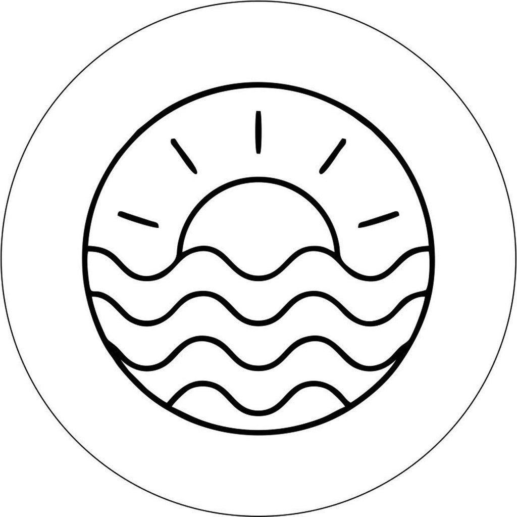 Simple Sunset - Current Ocean Ripples