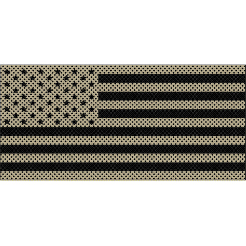 Military Colors Collection American Flag Grille Inserts