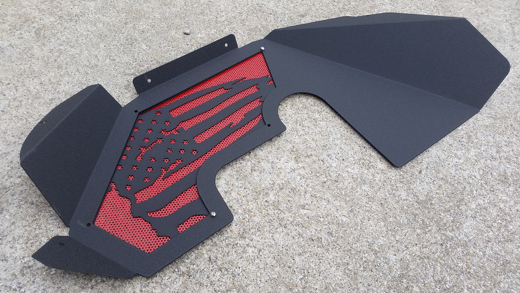 Solid Flag Front Inner Fenders