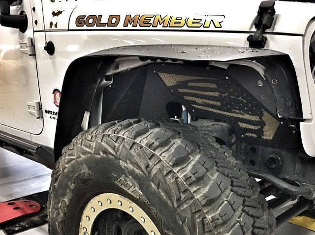 Solid Flag Front Inner Fenders