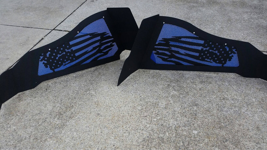 Solid Flag Rear Inner Fenders