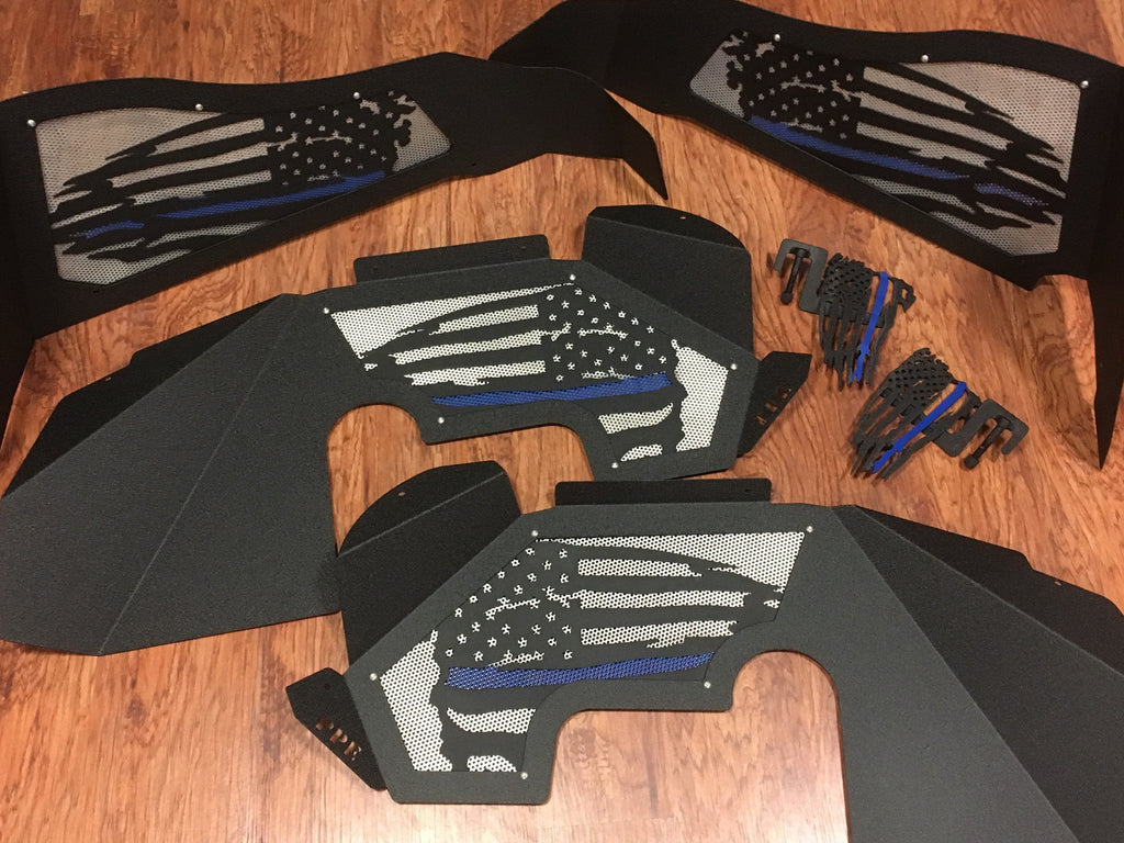 Thin Line Front Flag Inner Fenders