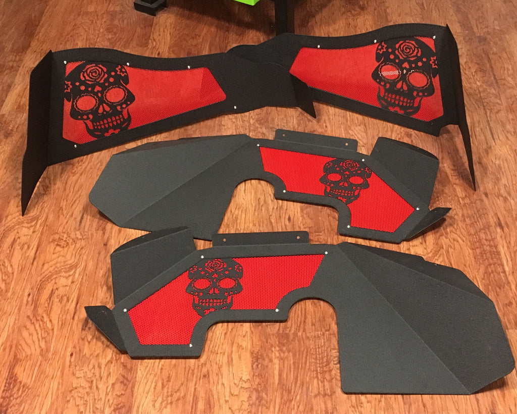 Sugar Skull Front Inner Fenders