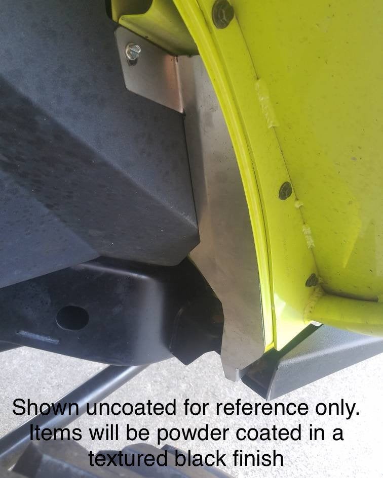 Front Inner Fender Gap Filler Panels