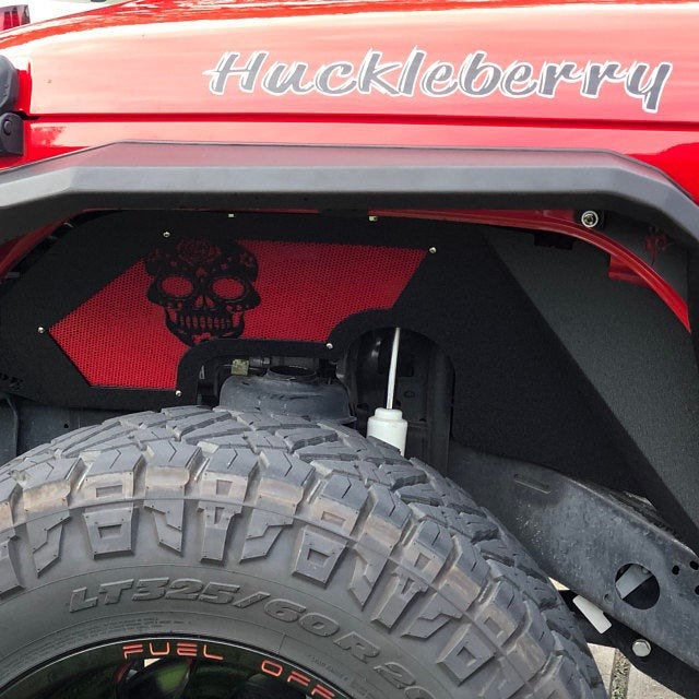 Sugar Skull Front Inner Fenders