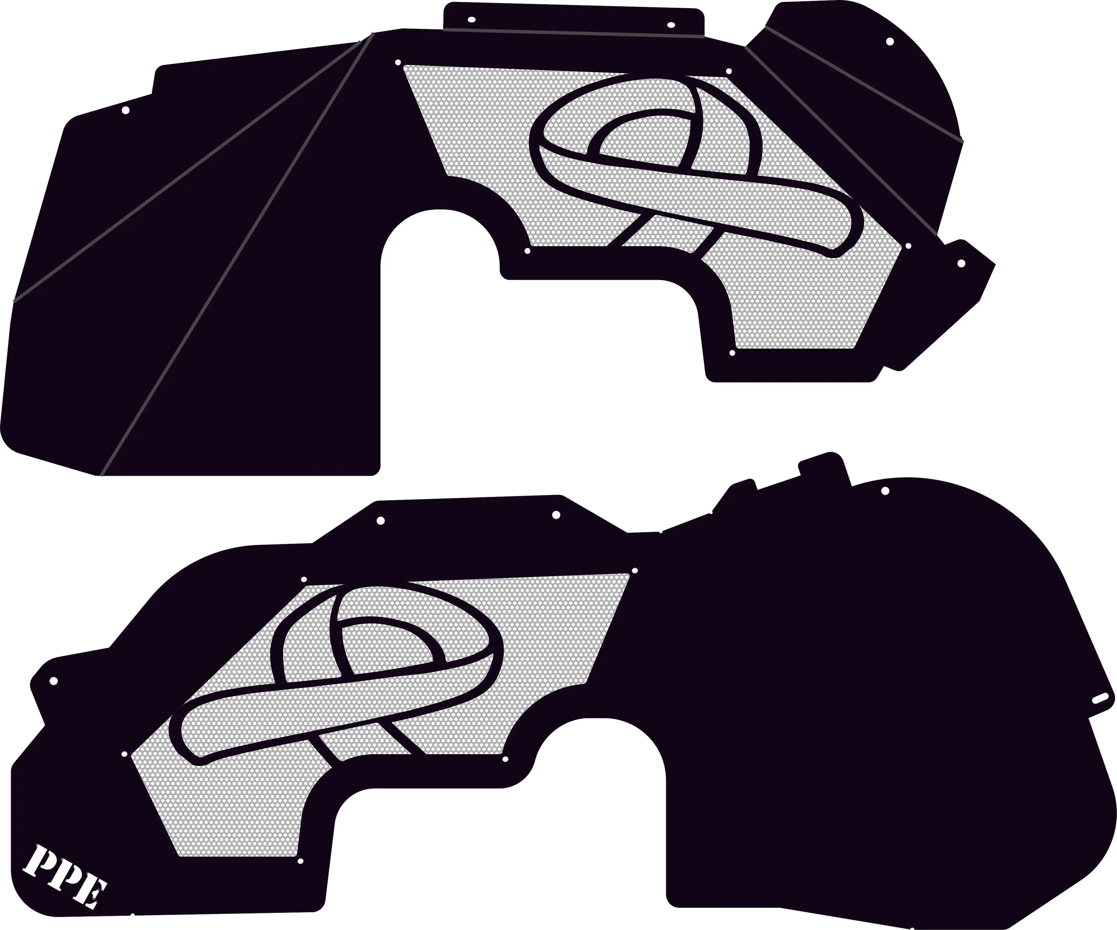 Awareness Ribbon Front Inner Fenders