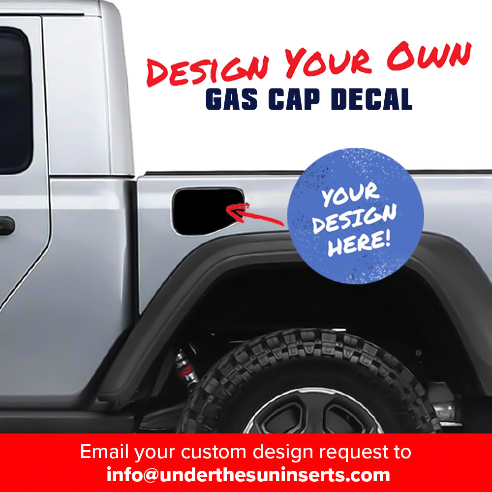 Custom Gas Cap Decal for JT or Gladiator