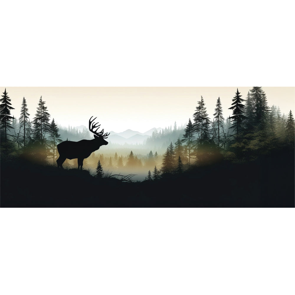 Deer Forest Rear Window Decal