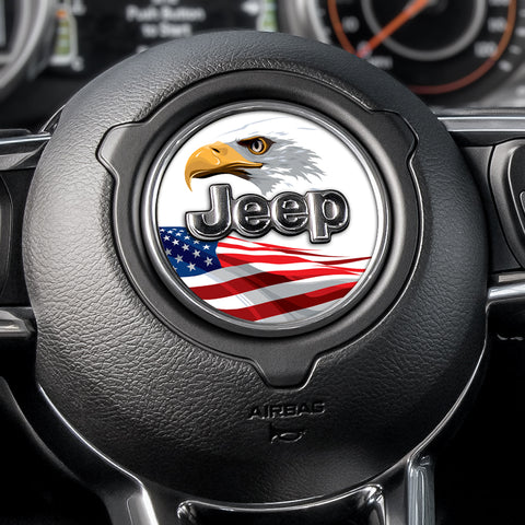 Eagle Race Steering Wheel Decal
