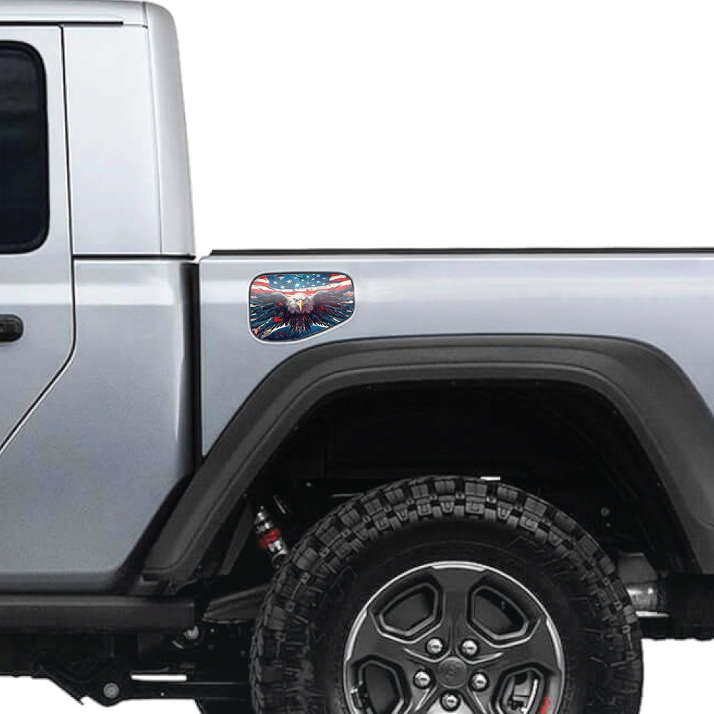Eagle Scream Gas Cap Decal for JT or Gladiator