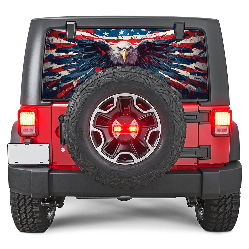 Eagle Scream Rear Window Decal