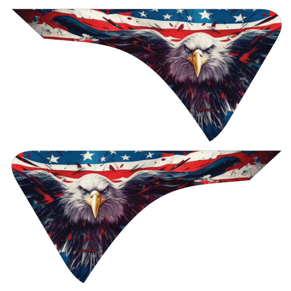 Eagle Scream 2pc Vinyl Fender Decal