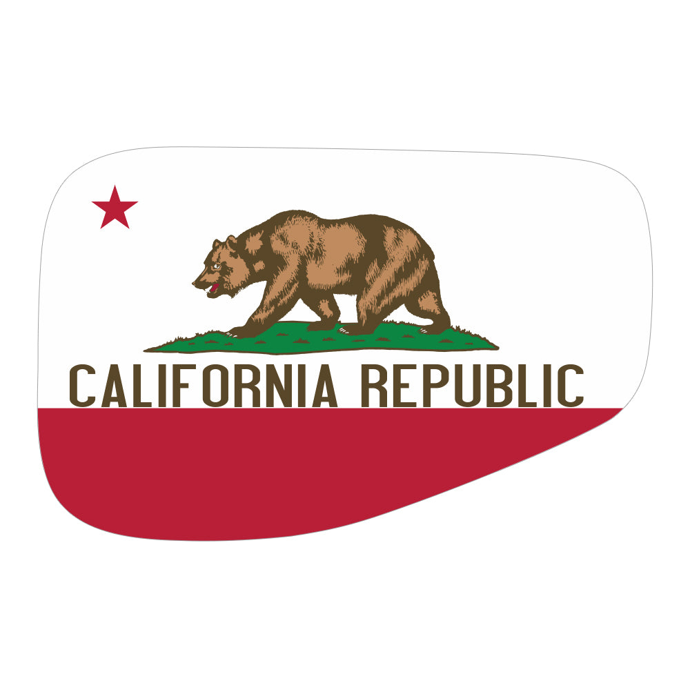 California State Flag Gas Cap Decal for JT or Gladiator
